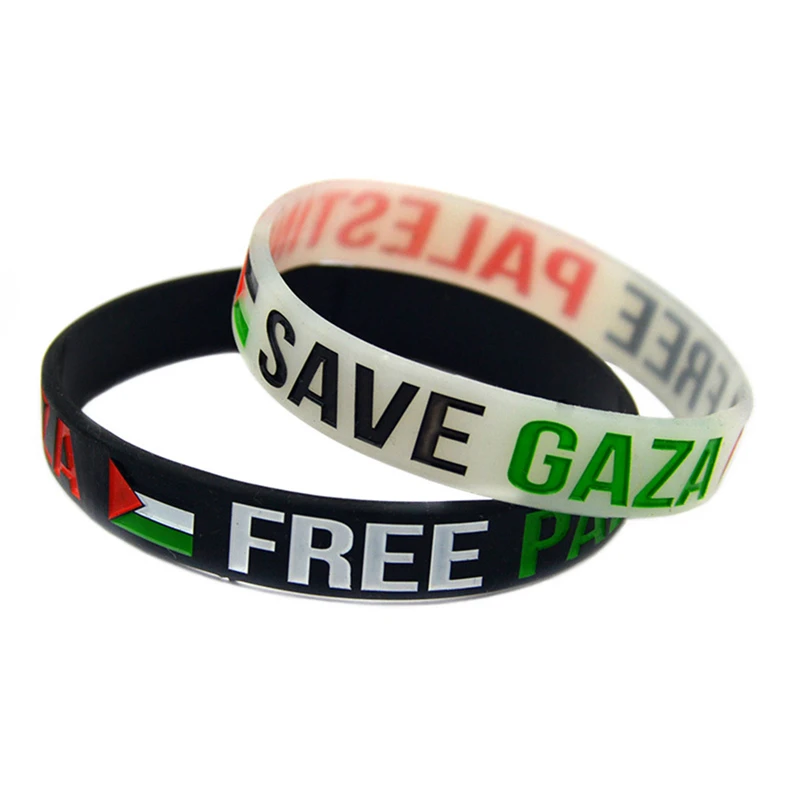 10 Pack Free Palestine Wristband Save Gaza Bracelet Flag Rubber Silicone Unisex Wristband Adjustable Fashion Cuff Bangle
10 Pack Free Palestine Wristband Save Gaza Bracelet Flag Rubber Silicone Unisex Wristband Adjustable Fashion Cuff Bangle