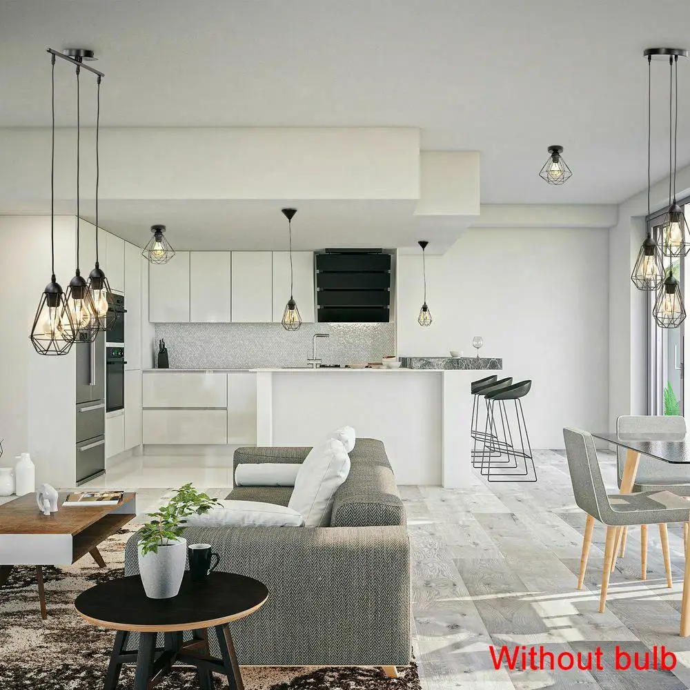 Fashion Iron Lampshade Black Living Room Retro Bedroom Metal Wire Lampshade Romantic Chandelier Parlor Hanging Lamp HangLamp
Fashion Iron Lampshade Black Living Room Retro Bedroom Metal Wire Lampshade Romantic Chandelier Parlor Hanging Lamp HangLamp