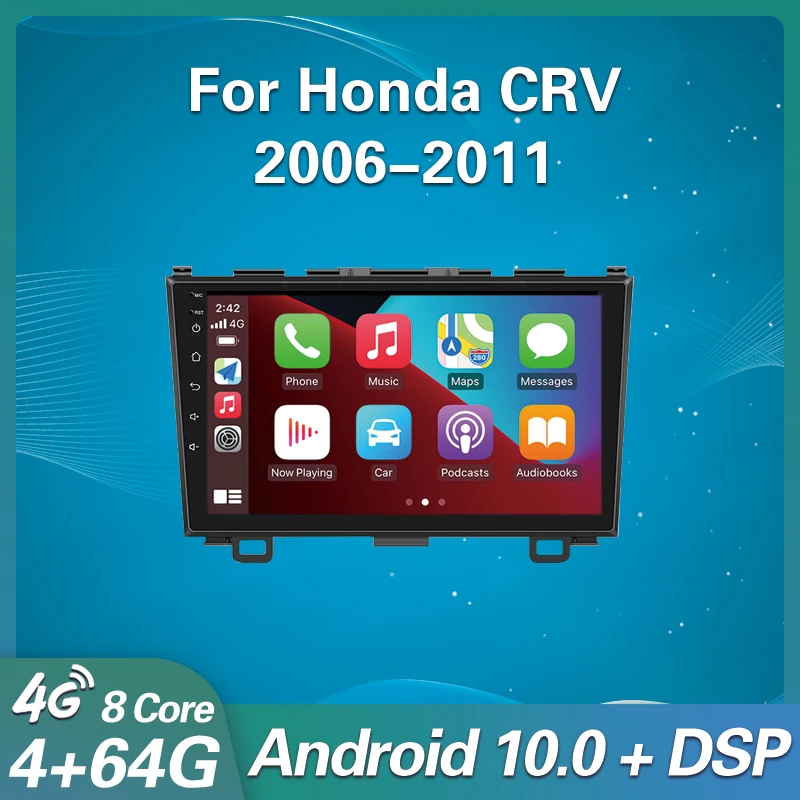Автомагнитола 2 Din Android 10, автомобильный мультимедийный плеер для Honda CRV CR-V 2006 2007 2008-2011, навигация GPS DSP Carplay 2 din без DVD
Автомагнитола 2 Din Android 10, автомобильный мультимедийный плеер для Honda CRV CR-V 2006 2007 2008-2011, навигация GPS DSP Carplay 2 din без DVD