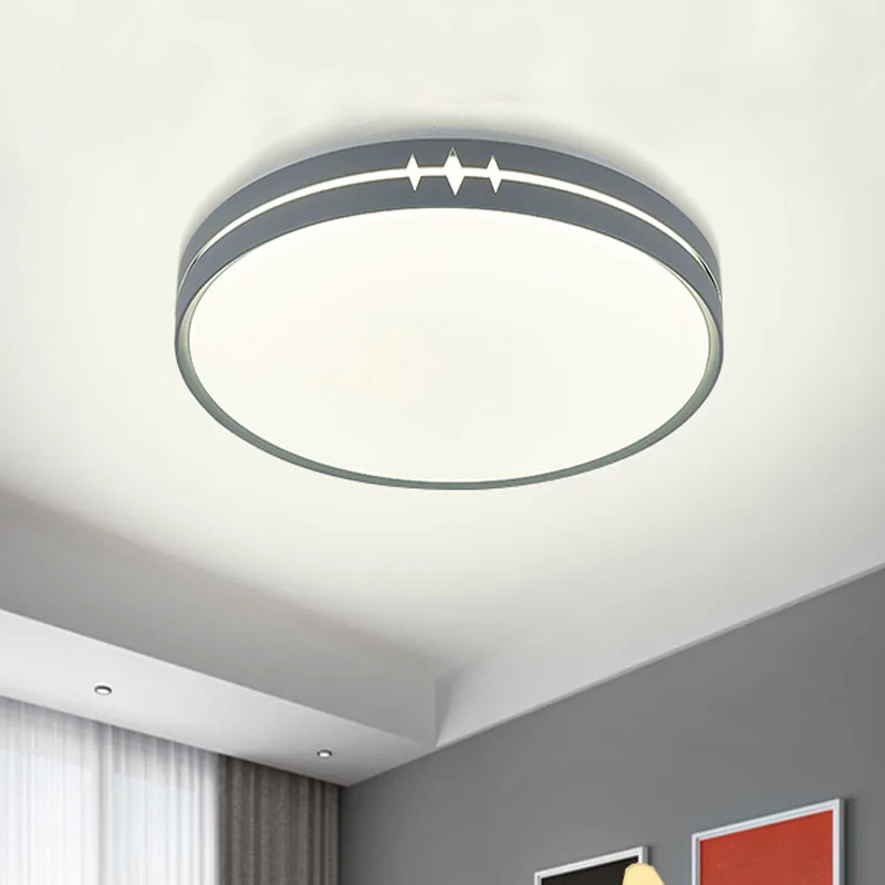 Home Modern minimalist round acrylic LED lamp living room bedroom child room aisle entrance study hotel room ceiling lamp
Home Modern minimalist round acrylic LED lamp living room bedroom child room aisle entrance study hotel room ceiling lamp