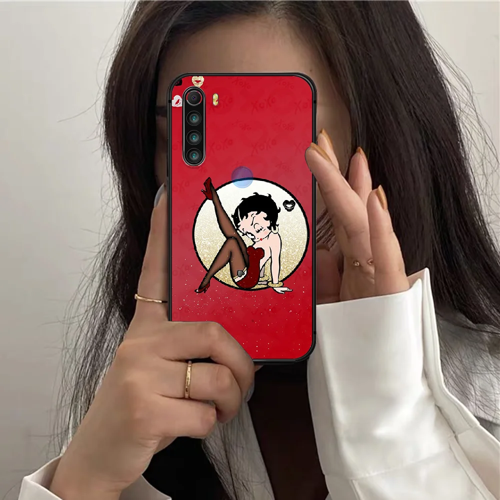 Betty Boop Cartoon Phone Case For XIAOMI Redmi Note 6 7 8 9 10 T Pro K40 black Shell Trend Funda Pretty Cell Luxury Etui 3D
Betty Boop Cartoon Phone Case For XIAOMI Redmi Note 6 7 8 9 10 T Pro K40 black Shell Trend Funda Pretty Cell Luxury Etui 3D