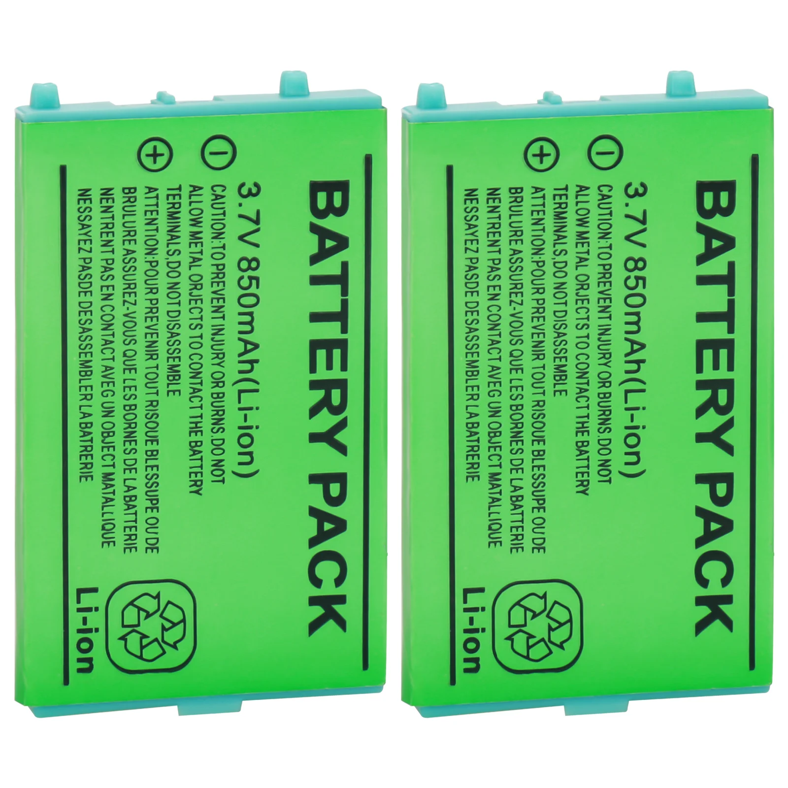 2X 850 мАч аккумулятор для Nintendo GBA SP GameBoy Advance 3 7 в литий ионные перезаряжаемые