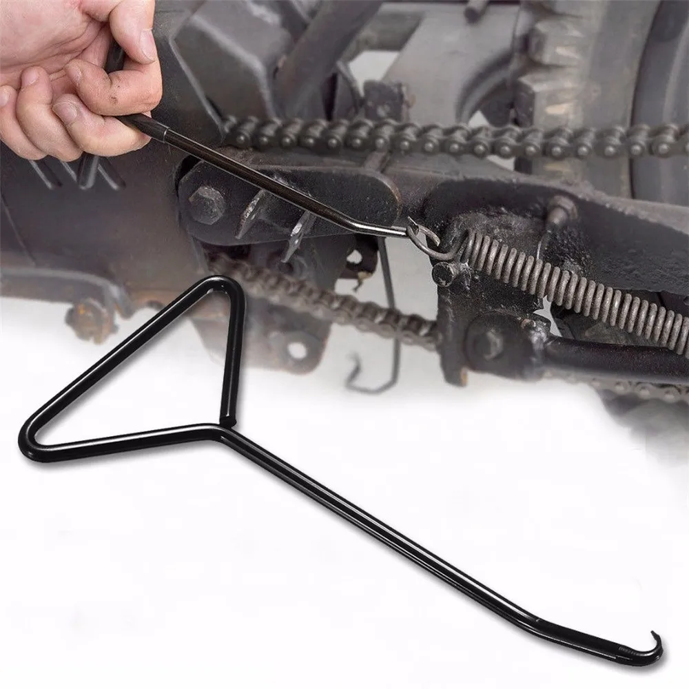 Motorcycle Stainless Steel Exhaust Stand Spring Hook Puller Tool Motocross Dirt Bike ATV Scooters
Motorcycle Stainless Steel Exhaust Stand Spring Hook Puller Tool Motocross Dirt Bike ATV Scooters