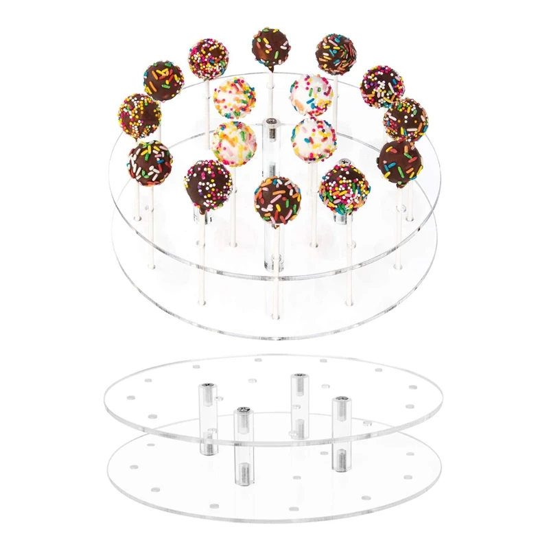 16 Holes Transparent Round Acrylic Lollipop Holder Stand Candy Clear Display Rack for Wedding Birthday Party Decoration
16 Holes Transparent Round Acrylic Lollipop Holder Stand Candy Clear Display Rack for Wedding Birthday Party Decoration