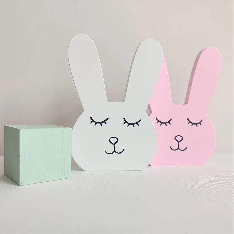 Cute Bunny Desktop Ornaments for Kids Girl Room Decorations Wooden Rabbit Toys Figurine Nursery Decor Photography Props
Cute Bunny Desktop Ornaments for Kids Girl Room Decorations Wooden Rabbit Toys Figurine Nursery Decor Photography Props