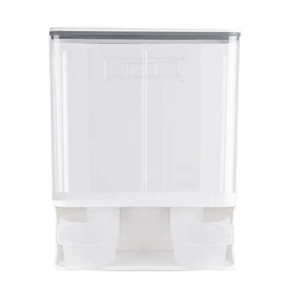 Sealed Grain Food Container Rice Storage Dispenser Wall Mount Storage Lid Moisture Proof Household Storage Cereal Bucket Holder
Sealed Grain Food Container Rice Storage Dispenser Wall Mount Storage Lid Moisture Proof Household Storage Cereal Bucket Holder