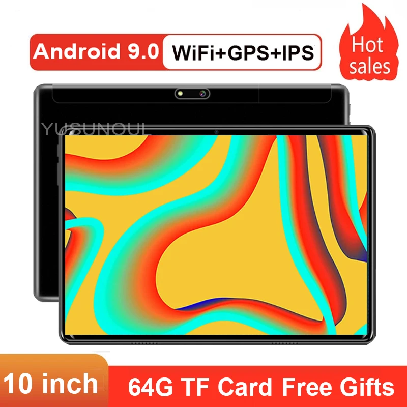 Android 9.0 2.5D Super Glass Free Gifts 10 inch tablet PC Google Play 32GB ROM 1280*800 WiFi GPS Tablet Bluetooth 3G Phone Call
Android 9.0 2.5D Super Glass Free Gifts 10 inch tablet PC Google Play 32GB ROM 1280*800 WiFi GPS Tablet Bluetooth 3G Phone Call