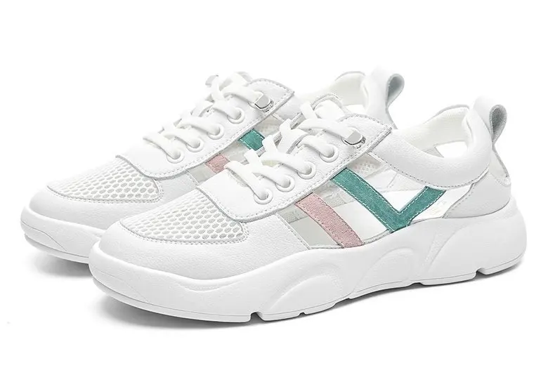 Breathable White Shoes Women's Shoes Spring and Summer Thin Versatile Flat Casual Sports Leather Sandals
Breathable White Shoes Women's Shoes Spring and Summer Thin Versatile Flat Casual Sports Leather Sandals