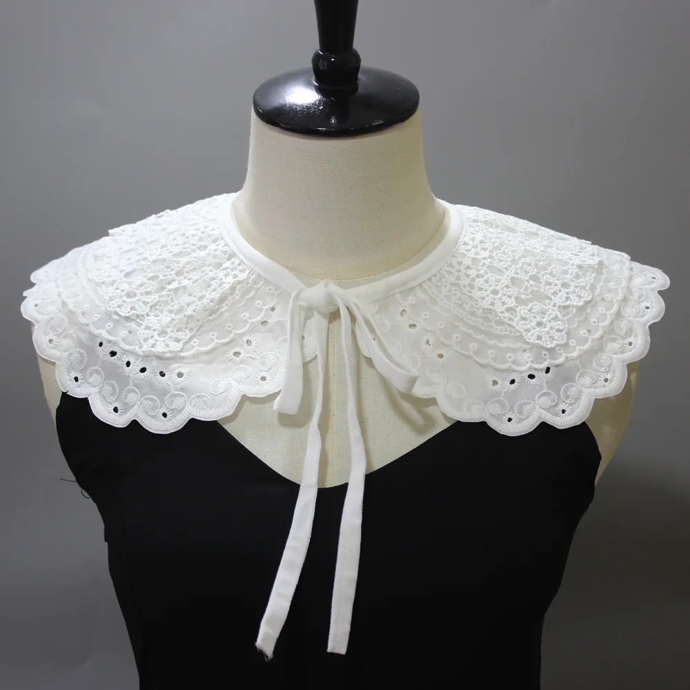 Double Layers Shoulder Shawl White Detachable Fake Collars Women Half Shirt Blouse False Collars Accessories Nep Kraagie
Double Layers Shoulder Shawl White Detachable Fake Collars Women Half Shirt Blouse False Collars Accessories Nep Kraagie