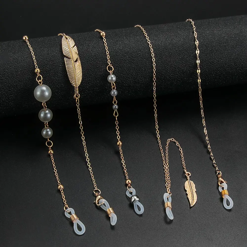 for Glasses Eyewear Accessories Eyeglass Chains Reading Glasses Lanyard Leaves Glasses Chains Pearls Sunglasses Holder
for Glasses Eyewear Accessories Eyeglass Chains Reading Glasses Lanyard Leaves Glasses Chains Pearls Sunglasses Holder