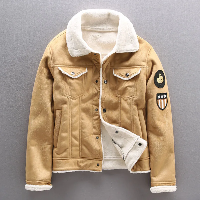 Air Force Pilot Leather Jacket Men Plus Velvet Thickened PU Leather Jacket Male Fur Coat Outwear Autumn Winter Brand Clothing
Air Force Pilot Leather Jacket Men Plus Velvet Thickened PU Leather Jacket Male Fur Coat Outwear Autumn Winter Brand Clothing