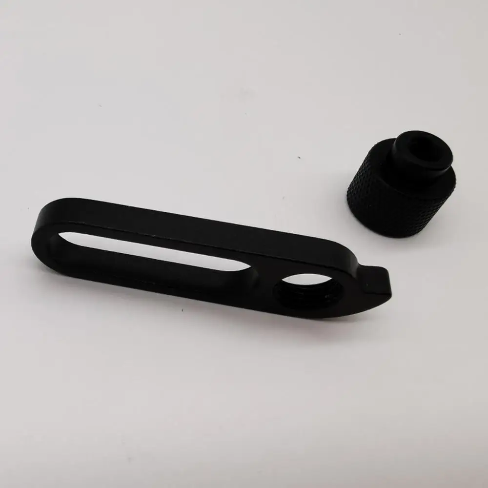 Black Aluminum Alloy Easy to Install Bike Emergency Gear Rear Derailleur Mech Hanger Universal Tail Hook Extender
Black Aluminum Alloy Easy to Install Bike Emergency Gear Rear Derailleur Mech Hanger Universal Tail Hook Extender