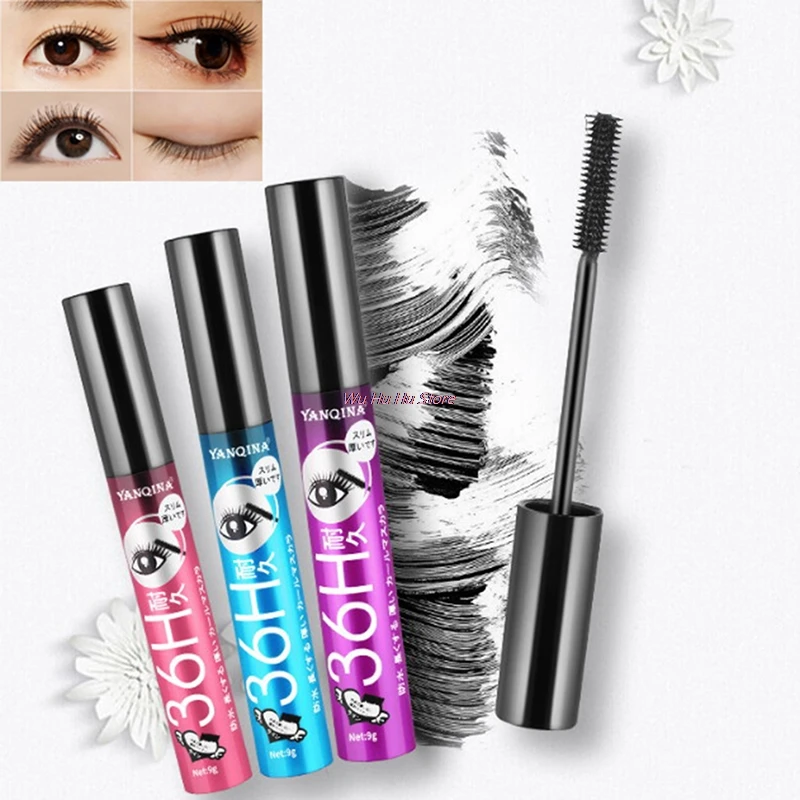 3D Makeup Eyelash Extension Black Thick Lengthening Cosmetic Eye Lashes 36H Black Waterproof Mascara Silk Fiber Lash
3D Makeup Eyelash Extension Black Thick Lengthening Cosmetic Eye Lashes 36H Black Waterproof Mascara Silk Fiber Lash