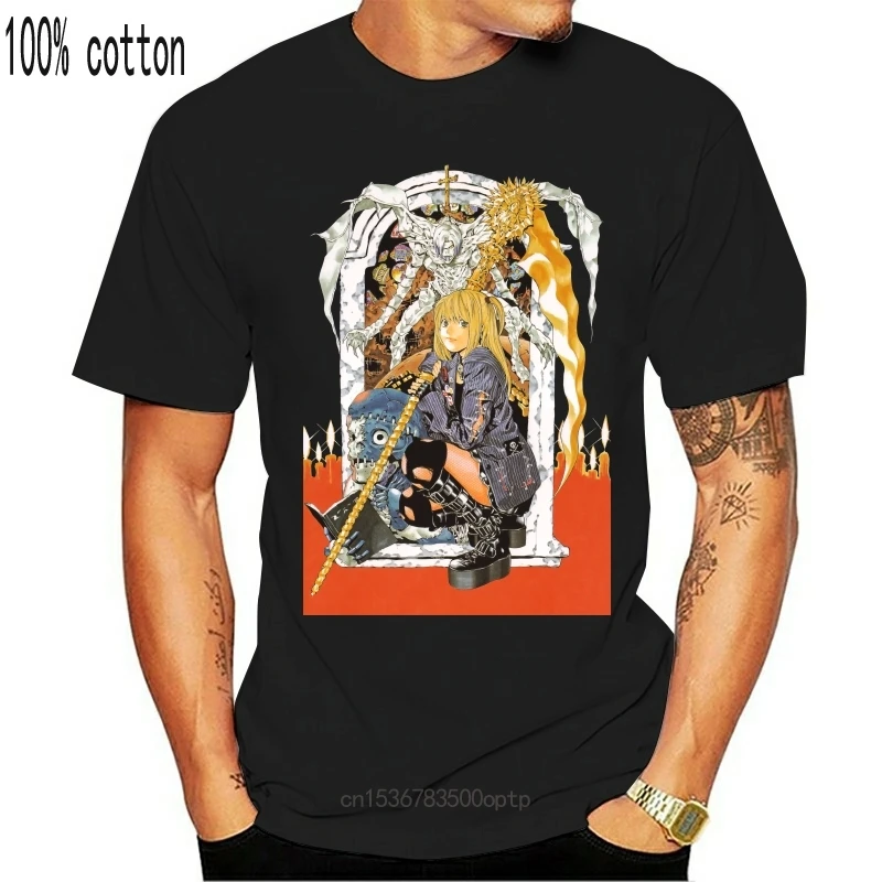 Новинка Футболка Death Note Misa Amane аниме ужас Рюк светильник Ягами S 6Xl Новинка футболки в стиле хип-хоп Мужская брендовая одежда
Новинка Футболка Death Note Misa Amane аниме ужас Рюк светильник Ягами S 6Xl Новинка футболки в стиле хип-хоп Мужская брендовая одежда