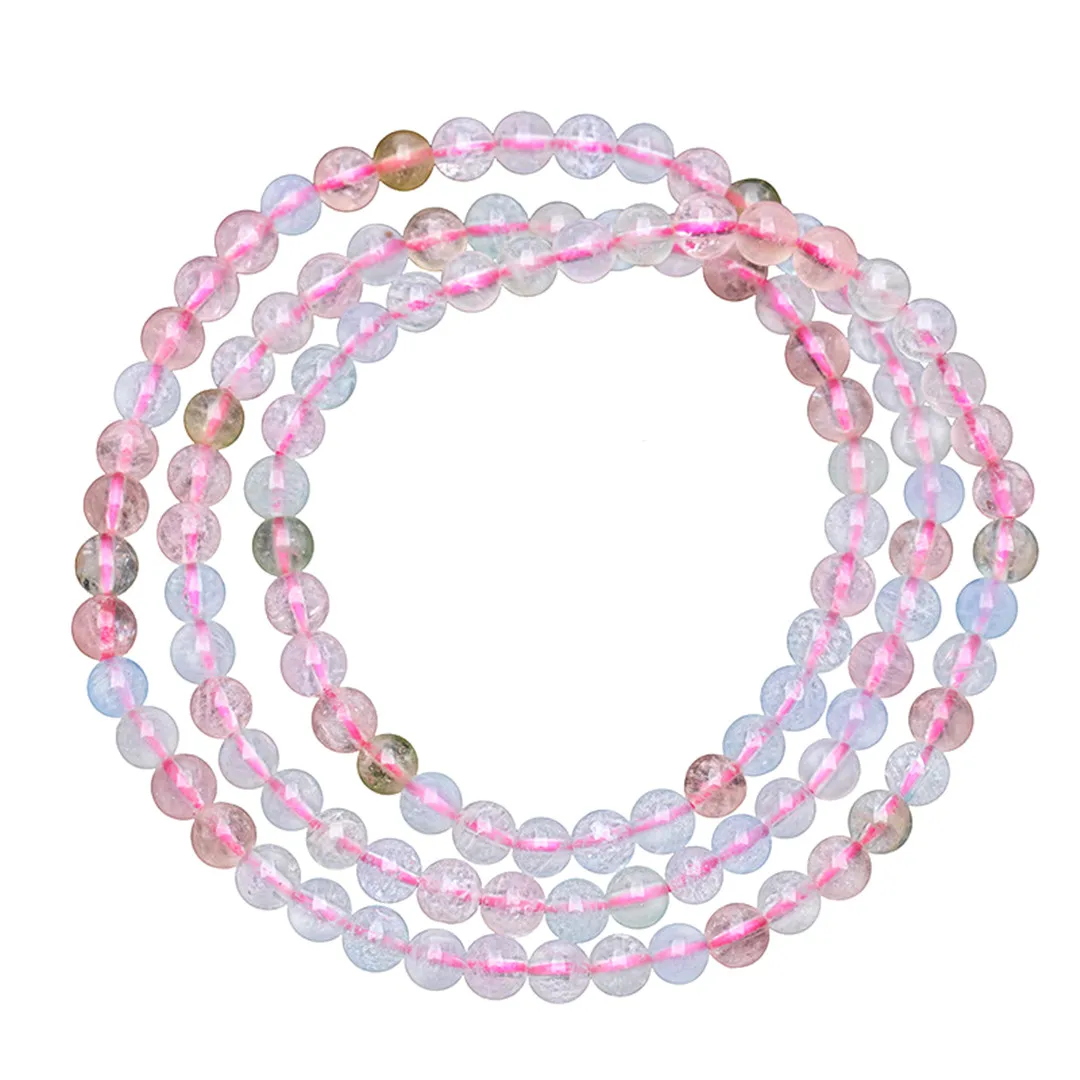 Браслет из натурального берила морганита для женщин и мужчин, эластичный камень для исцеления, хрустальные круглые бусины, ожерелье, ювелир... 
Браслет из натурального берила морганита для женщин и мужчин, эластичный камень для исцеления, хрустальные круглые бусины, ожерелье, ювелир...