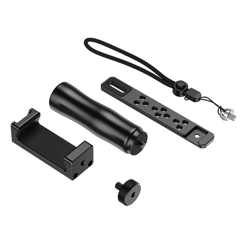 APEXEL APL-VG01 Smartphone Video Rig Filmmaker Grip Handle with Phone Holder Cold Shoe Extension Bracket Wrist Strap for Vlog
APEXEL APL-VG01 Smartphone Video Rig Filmmaker Grip Handle with Phone Holder Cold Shoe Extension Bracket Wrist Strap for Vlog