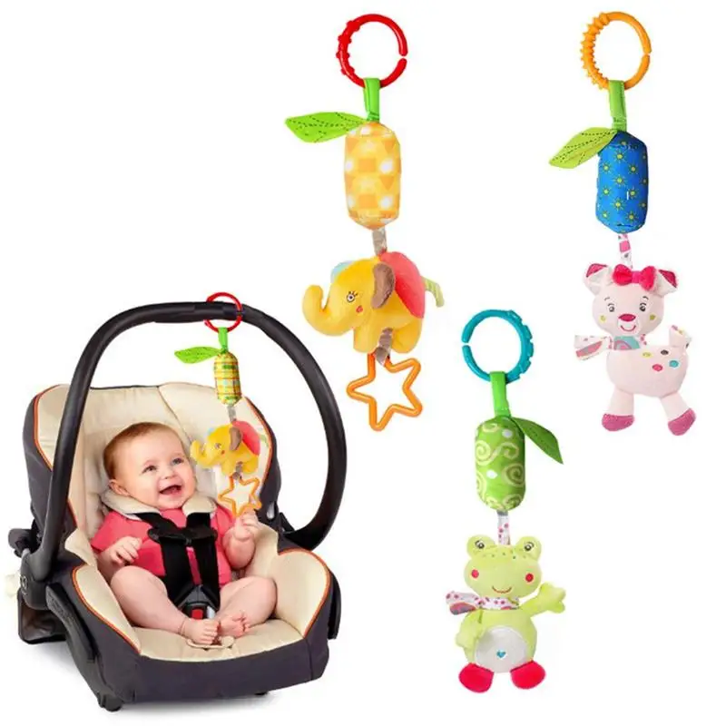 4 Pcs Baby Pram Toys Animal Plush Wind Chime Hanging Rattles for Infant Bed Crib Newborn Sensory Educational Toy for Babies
4 Pcs Baby Pram Toys Animal Plush Wind Chime Hanging Rattles for Infant Bed Crib Newborn Sensory Educational Toy for Babies