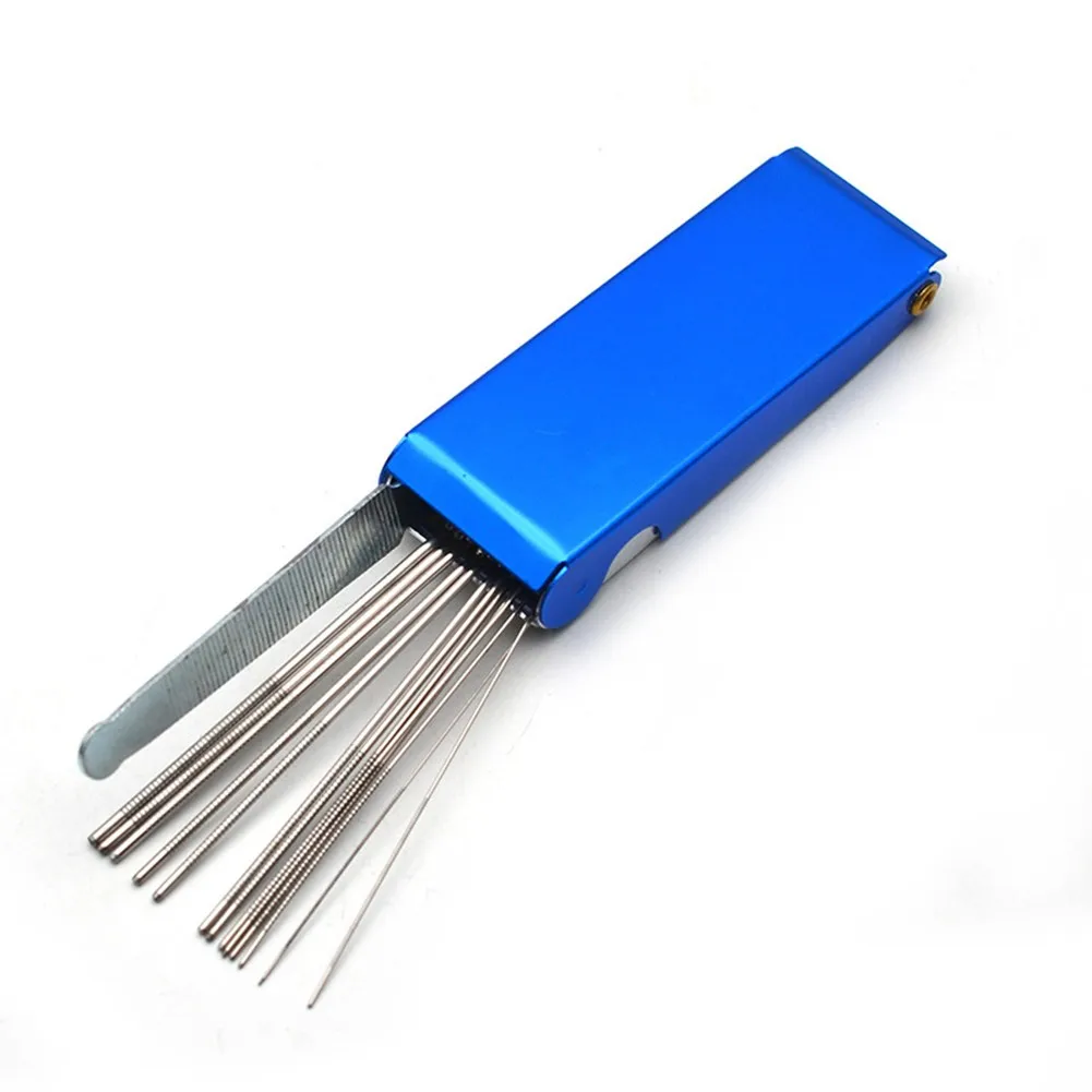 Portable Guitar Nut Bridge File Set Luthiers Tool 12 Sizes Round Files Polishing Repair Tool Guitar Nut Slotting File Saw Set
Portable Guitar Nut Bridge File Set Luthiers Tool 12 Sizes Round Files Polishing Repair Tool Guitar Nut Slotting File Saw Set