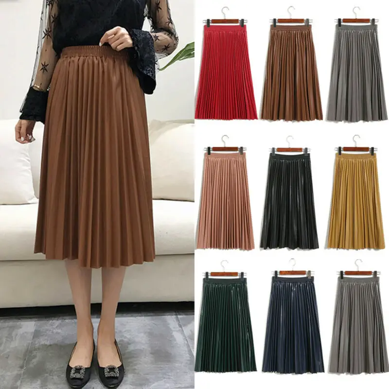 Юбка женская плиссированная средней длины с высокой талией, модная однотонная прямая однотонная черная, на весну-осень
Юбка женская плиссированная средней длины с высокой талией, модная однотонная прямая однотонная черная, на весну-осень