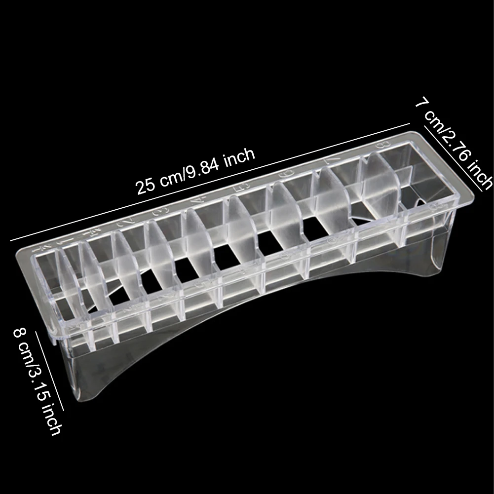 Grid Base Box For Universal Hair Clipper Organizer Hair Styling Tool Clipper Comb Holder Case 10 Grids Barber Hair Base
Grid Base Box For Universal Hair Clipper Organizer Hair Styling Tool Clipper Comb Holder Case 10 Grids Barber Hair Base