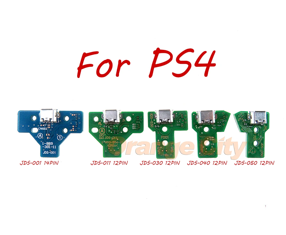 for 50pcs New 12-Pin 14-Pin USB Charging Port Socket Circuit Board JDS-001 011 030 040 050 For Sony PS4 Controller Plastic Green
for 50pcs New 12-Pin 14-Pin USB Charging Port Socket Circuit Board JDS-001 011 030 040 050 For Sony PS4 Controller Plastic Green