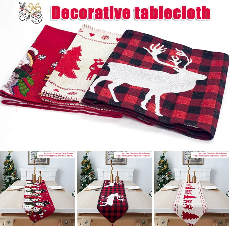 Christmas Decorative Table Runners Linen Table Cloth with Tassels for Holiday Dinner Parties Supplies Home Decorations F
Christmas Decorative Table Runners Linen Table Cloth with Tassels for Holiday Dinner Parties Supplies Home Decorations F