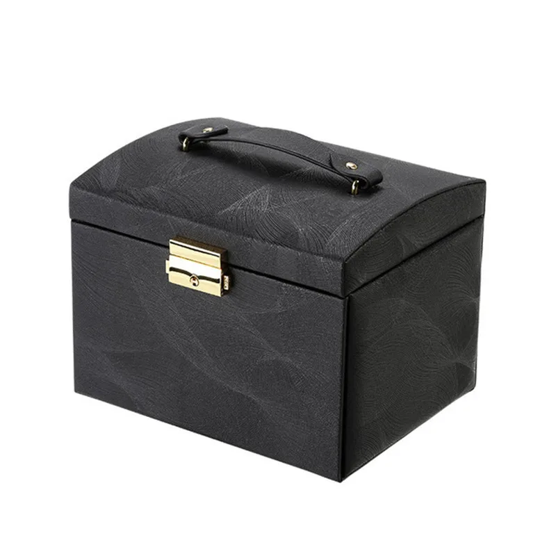High-grade PU Leather Jewelry Storage Box Portable European-style Jewelry Box Multi-function Drawer Princess Jewelry Boxes ksg01
High-grade PU Leather Jewelry Storage Box Portable European-style Jewelry Box Multi-function Drawer Princess Jewelry Boxes ksg01