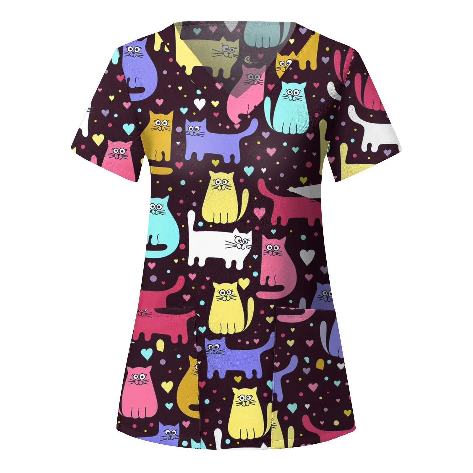 New Print Medical Surgical Uniforms Pharmacy Scrubs Tops Breathable Beauty Salon Dentistry Pet Carer Overalls Nurse Uniform
New Print Medical Surgical Uniforms Pharmacy Scrubs Tops Breathable Beauty Salon Dentistry Pet Carer Overalls Nurse Uniform