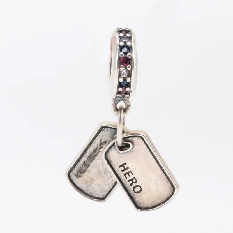 Amas 925 Sterling Silver Color Crystal Hero Dog Tag Akira Charm Diy Bracelet Necklace Accessory
Amas 925 Sterling Silver Color Crystal Hero Dog Tag Akira Charm Diy Bracelet Necklace Accessory
