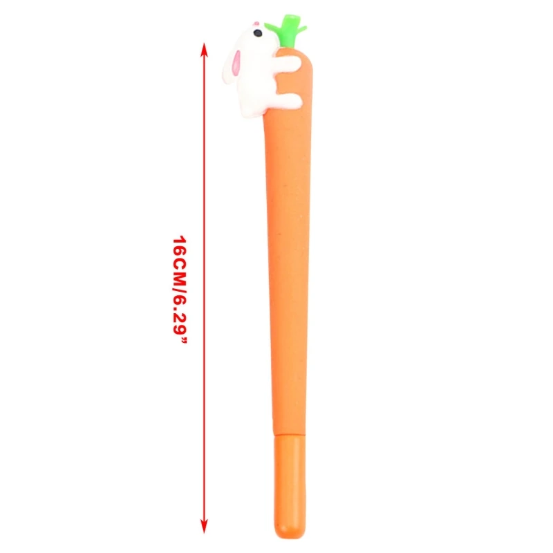 New Cute Cartoon Gen Pen Rabbit Love Carrot Student Black Ink Neutral Signature Pen School Office Student Stationery
New Cute Cartoon Gen Pen Rabbit Love Carrot Student Black Ink Neutral Signature Pen School Office Student Stationery