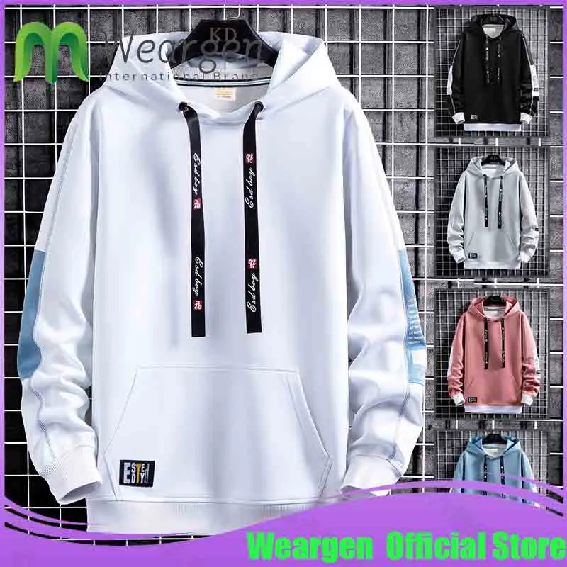 Weargen Hoodies Men Harajuku Style Casual Sweatshirts Hooded Mens Hoodie Fashion Streetwear Male Pullover Clothing WY8310
Weargen Hoodies Men Harajuku Style Casual Sweatshirts Hooded Mens Hoodie Fashion Streetwear Male Pullover Clothing WY8310