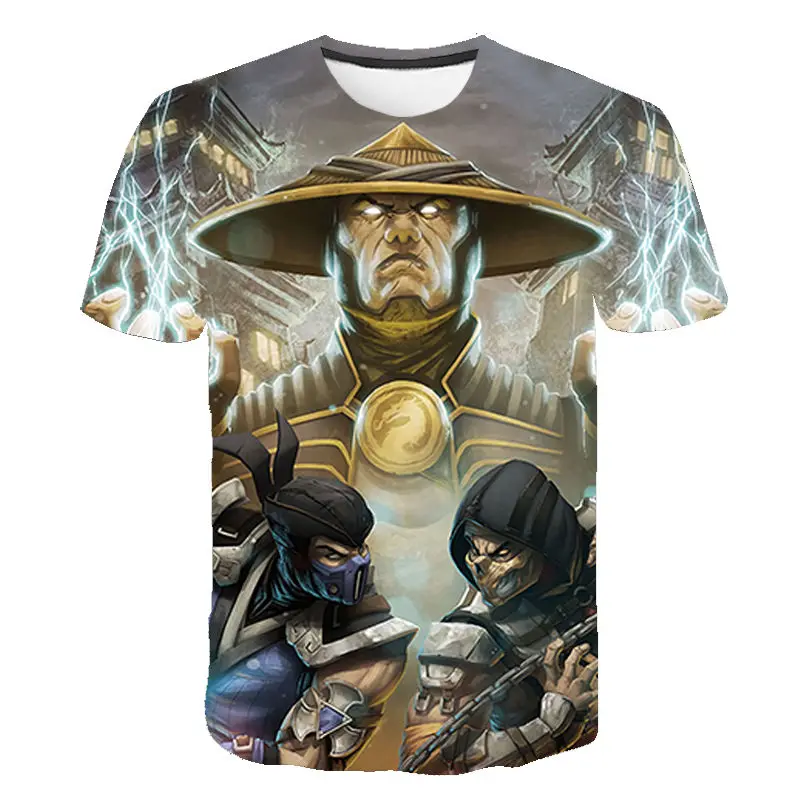 Camiseta de lucha Mortal Kombat 3D para hombres y ninas, juego de manga corta, Tops para ninos y ninas, 2021
Camiseta de lucha Mortal Kombat 3D para hombres y ninas, juego de manga corta, Tops para ninos y ninas, 2021