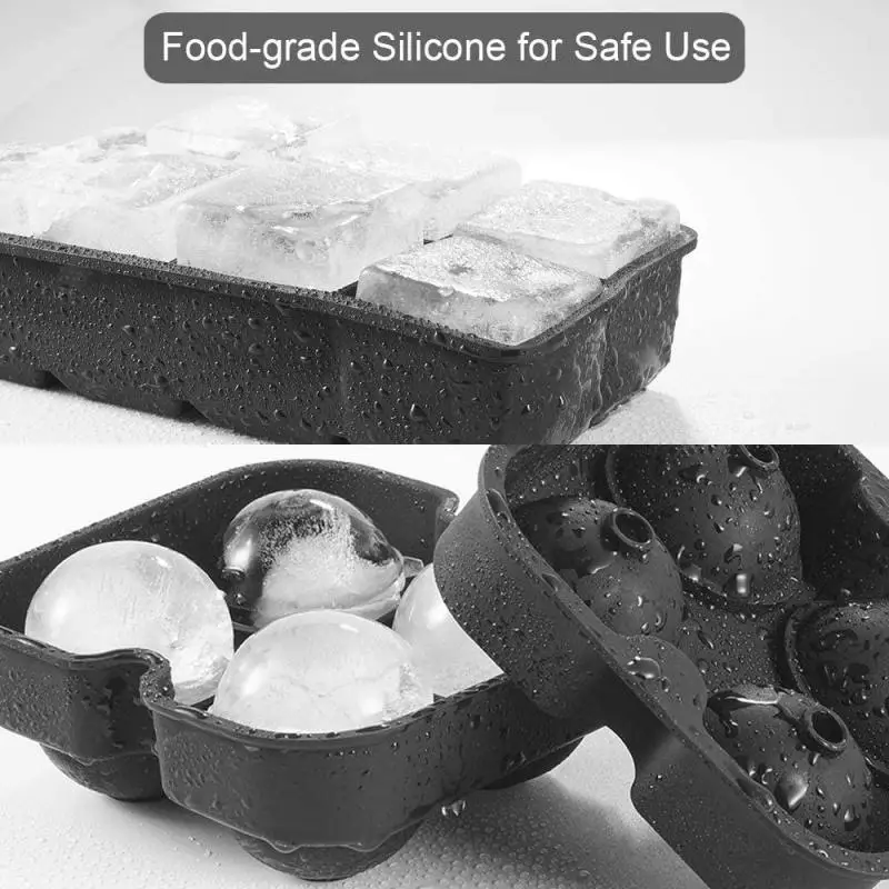 2pcs Ice Cube Tray Silicone Mold Set Practical Ice Cube Mold With Lid, Easy To Demold Creative Round Square Ice Cube Set
2pcs Ice Cube Tray Silicone Mold Set Practical Ice Cube Mold With Lid, Easy To Demold Creative Round Square Ice Cube Set