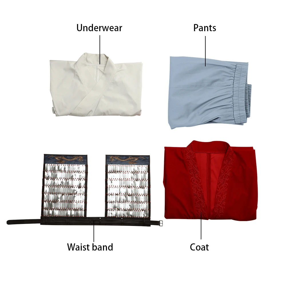 Movie Mulan Cosplay Costume Princess Hua Mulan Red Gown Dress Fa Mu Lan Chinese Ancient Style Suit Halloween Outfit
Movie Mulan Cosplay Costume Princess Hua Mulan Red Gown Dress Fa Mu Lan Chinese Ancient Style Suit Halloween Outfit
