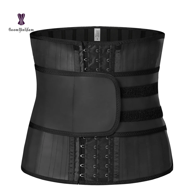 High Compression Hook shiny Latex 25 Steel Bone single Un Detachable Waist Trainer Belt fajas
High Compression Hook shiny Latex 25 Steel Bone single Un Detachable Waist Trainer Belt fajas