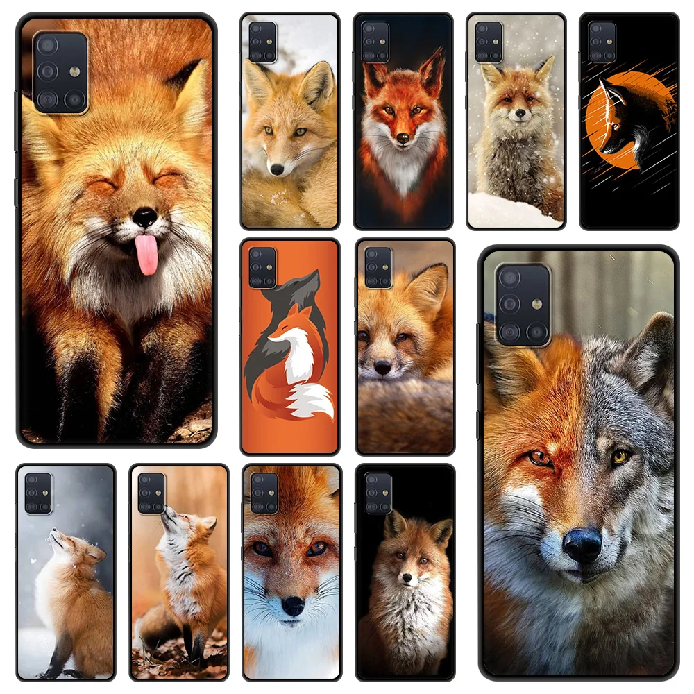 The Fox Phone Case for Samsung Galaxy A12 A22 A32 A50 A70 A52 A40 A10 A20 A30 Cover Silicon Soft Luxury Shell Coque TPU Bag Capa
The Fox Phone Case for Samsung Galaxy A12 A22 A32 A50 A70 A52 A40 A10 A20 A30 Cover Silicon Soft Luxury Shell Coque TPU Bag Capa