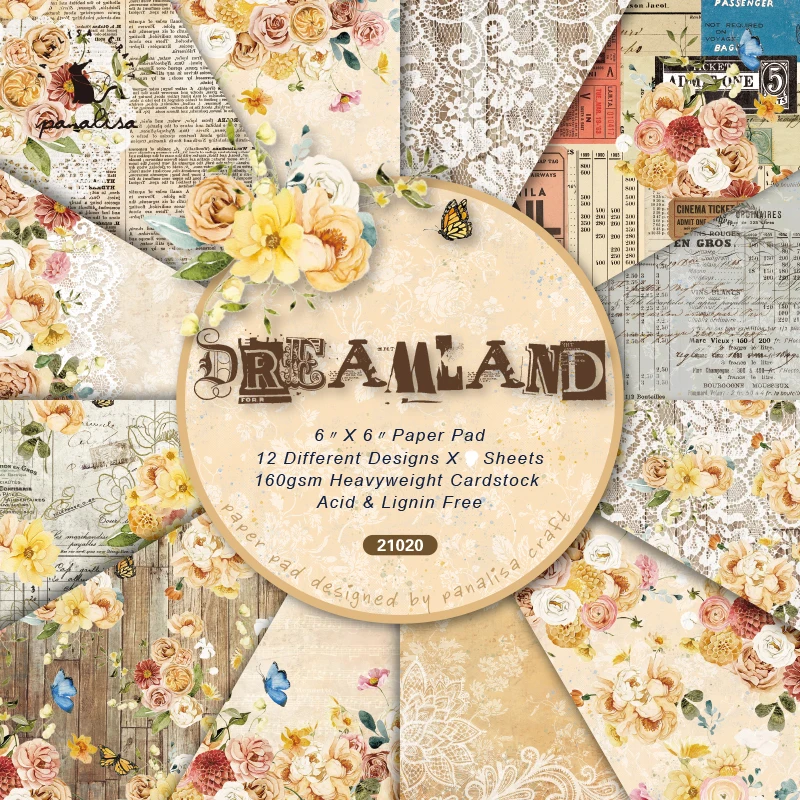 ZFPARTY 12pcs 6" Single-side Printed Dreamland pattern creative papercraft art paper handmade scrapbooking kit set book
ZFPARTY 12pcs 6" Single-side Printed Dreamland pattern creative papercraft art paper handmade scrapbooking kit set book