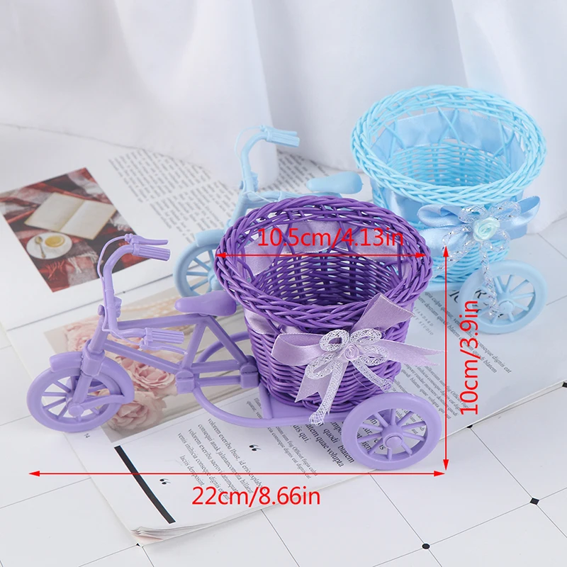 Flower Basket Pot Rattan Bicycle Storage Basket Float Vase Plant Stand Holder Tricycle Bike Design Organizer
Flower Basket Pot Rattan Bicycle Storage Basket Float Vase Plant Stand Holder Tricycle Bike Design Organizer