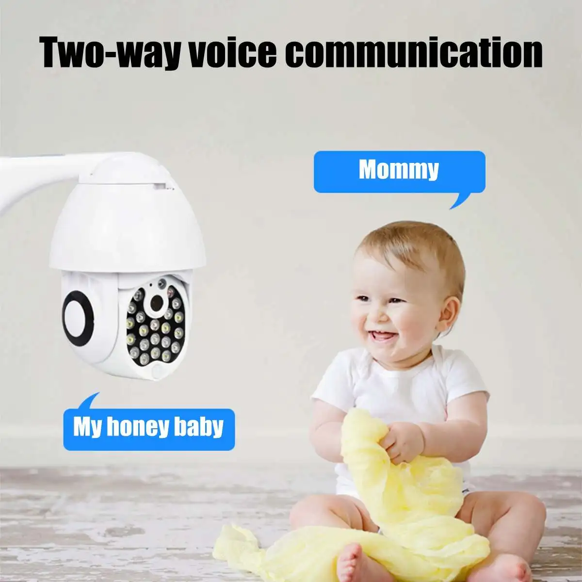 5.0MP HD 1080P Wifi 21 LED IP Camera Outdoor Security Speed Dome Camera IR 30M CCTV Surveillance Cameras 8X Digital Zoom 
5.0MP HD 1080P Wifi 21 LED IP Camera Outdoor Security Speed Dome Camera IR 30M CCTV Surveillance Cameras 8X Digital Zoom