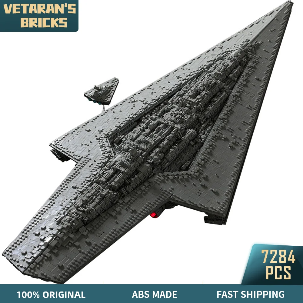 MOC Executor Class Dreadnought Star Destroyer Wars Battle Space Ship Model Modular Buidling Blocks Bricks Toy Kid Christmas Gift
MOC Executor Class Dreadnought Star Destroyer Wars Battle Space Ship Model Modular Buidling Blocks Bricks Toy Kid Christmas Gift