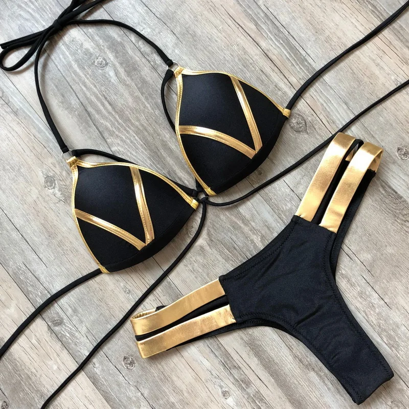 Triangle Bikini Push Up Women Swimsuit 2021 2 Pieces Bathing Suit String Sexy Bikini Brazilian Tankini Swimming Suit For Women
Triangle Bikini Push Up Women Swimsuit 2021 2 Pieces Bathing Suit String Sexy Bikini Brazilian Tankini Swimming Suit For Women