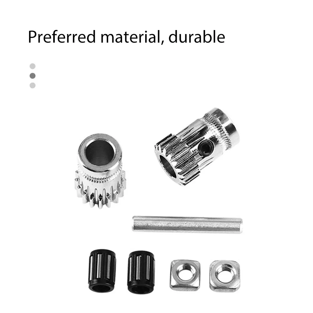 Drivegear Kit Dual Drive Gear Extruder Kits Cloned Gears Extrusion Wheel for 3D Printer Extruder Kit
Drivegear Kit Dual Drive Gear Extruder Kits Cloned Gears Extrusion Wheel for 3D Printer Extruder Kit