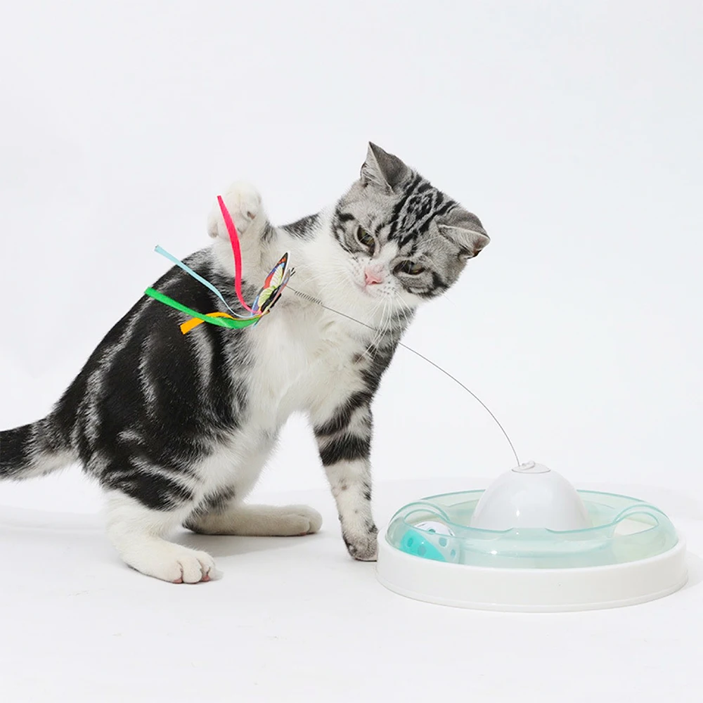 Automatic Cat Toy 360 Degree Rotating Motion Activated Butterfly Funny Toys Pet Cats Interactive Flutter Bug Puppy Flashing Toy
Automatic Cat Toy 360 Degree Rotating Motion Activated Butterfly Funny Toys Pet Cats Interactive Flutter Bug Puppy Flashing Toy