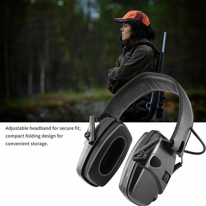 Tactical Electronic Shooting Earmuff Outdoor Sports Anti-noise Headset Impact Sound Amplification Hearing Protective Headsets
Tactical Electronic Shooting Earmuff Outdoor Sports Anti-noise Headset Impact Sound Amplification Hearing Protective Headsets