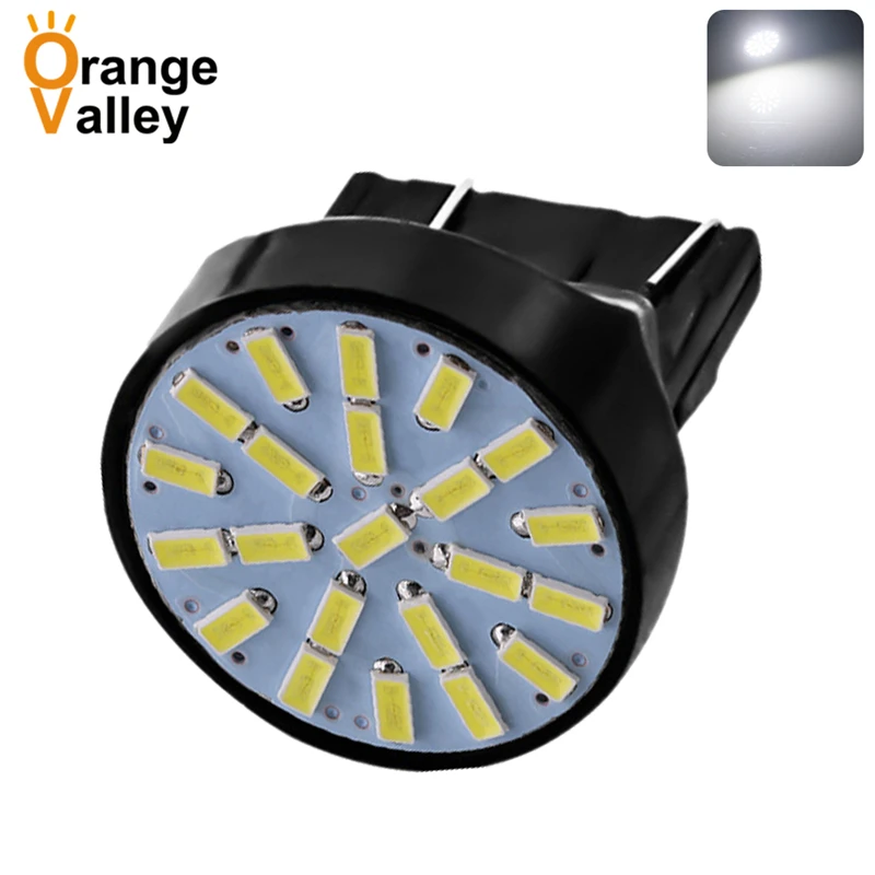 100 шт. супер яркие T20 W21W 7440 7443 22 светодиода 3014 SMD супер яркие белые Автомобильные противотуманные фасветильник дальнего света лампа DC12V
100 шт. супер яркие T20 W21W 7440 7443 22 светодиода 3014 SMD супер яркие белые Автомобильные противотуманные фасветильник дальнего света лампа DC12V