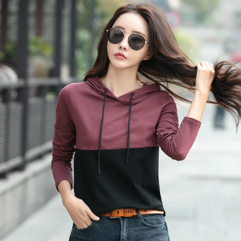 Sportswear Women Hoodies Fashion Patchwork Sweatshirt Woman Outfits Joggers Tops New Arrival Pullover Sweatshirts
Sportswear Women Hoodies Fashion Patchwork Sweatshirt Woman Outfits Joggers Tops New Arrival Pullover Sweatshirts