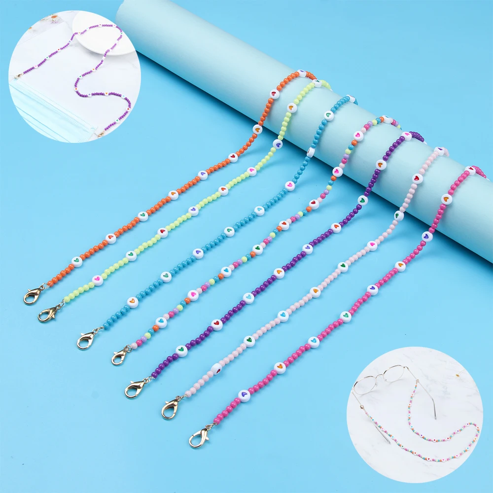 Children Acrylic Beaded Glasses Chain Holder Necklace Sunglasses Lanyard Eyeglass Cord Eyewear Holder Strap Anti-slip Eyewear
Children Acrylic Beaded Glasses Chain Holder Necklace Sunglasses Lanyard Eyeglass Cord Eyewear Holder Strap Anti-slip Eyewear