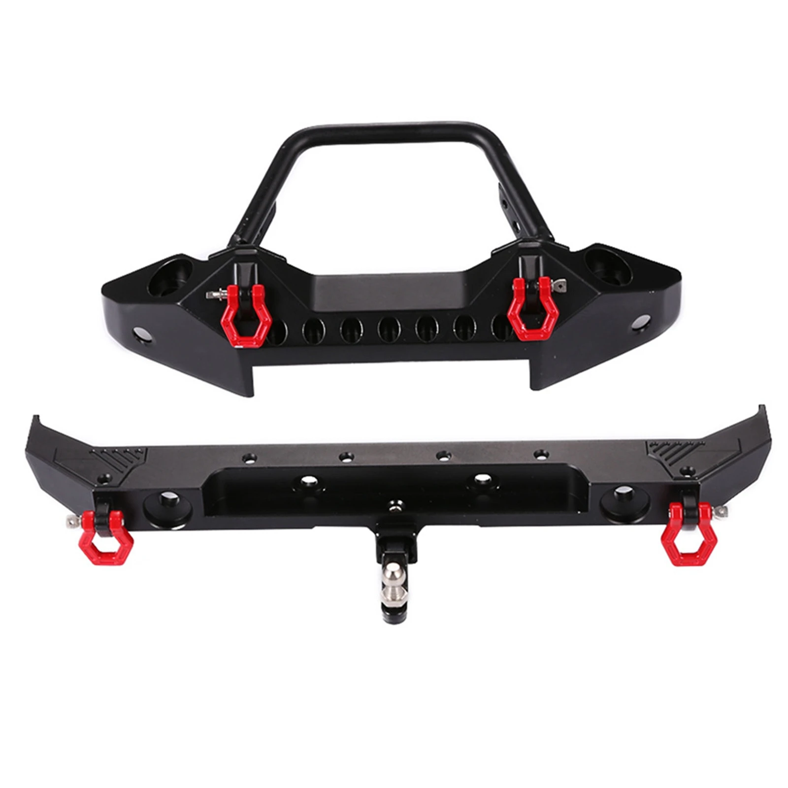 1/10 RC Front and Rear Bumper + 2 LED Lights for Axial SCX10 I 90046 Crawler Model Trucks Accessories
1/10 RC Front and Rear Bumper + 2 LED Lights for Axial SCX10 I 90046 Crawler Model Trucks Accessories