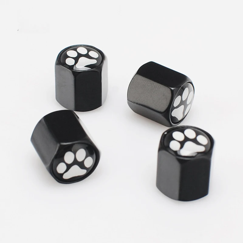 4 Pcs / Set Car Universal Tire Valve Cap Footprint Bear Claw Logo Metal Tire Valve Cap Dustproof and Leak Proof
4 Pcs / Set Car Universal Tire Valve Cap Footprint Bear Claw Logo Metal Tire Valve Cap Dustproof and Leak Proof