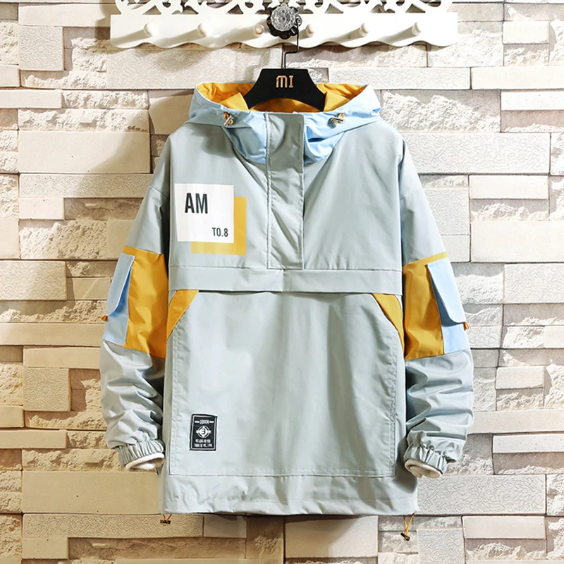 2021 Spring Autumn Jacket Men'S Streetwear Bomber Clothes JAPAN Style Bigger Pocket White Black Tops Plus OVERSize M-5XL
2021 Spring Autumn Jacket Men'S Streetwear Bomber Clothes JAPAN Style Bigger Pocket White Black Tops Plus OVERSize M-5XL